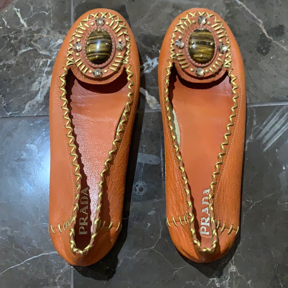 Prada Tiger’s Eye Flats size EU 39.5